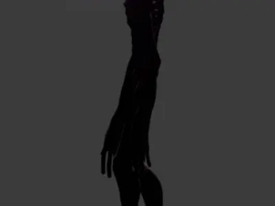 Realistic Enderman 3D model