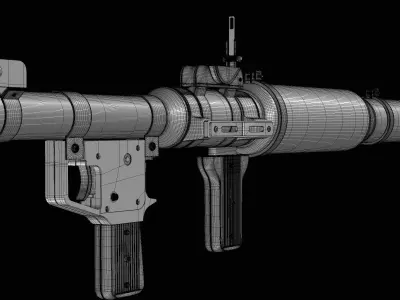 Rocket Launcher RPG 3D model