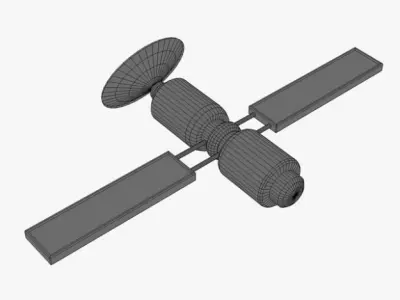 Satellite 3D model