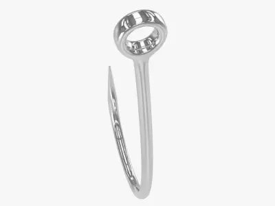 Fishing Hook 1 3D model
