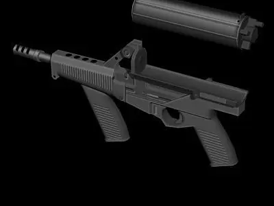 Weapons Collection 02 Low-poly 3D model