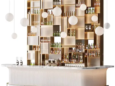 Bar 3 design 3D model