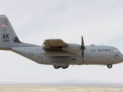 Lockheed Martin C-130 Hercules 3D model