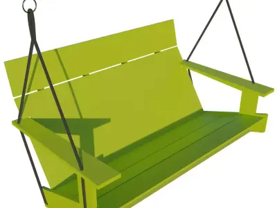 Porch Swing Sofa 3D model