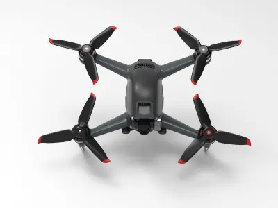 DJI FPV Drone 3D model