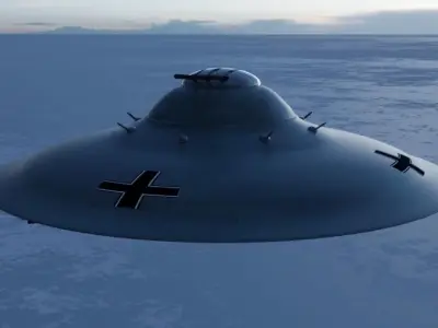 Haunebu 3 ufo 3D model