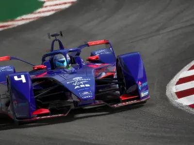Envision Virgin Racing Formula E Season 2020 2021 Race Car 3D model