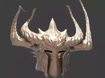 Thule Viking helmet 2 3D model