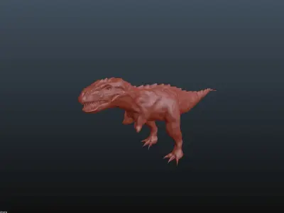 T-REX animated t - rex 3D model