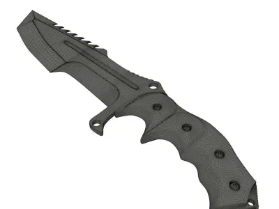 Canada Military Knife 3D model