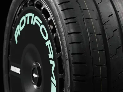 Hankook Ventus S1 EVO3 Tire Real World Details 3D model