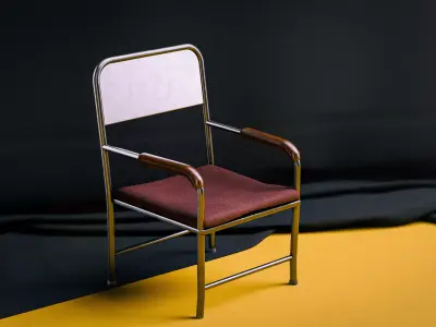 The Analogie Asset Pack The Chair Game Ready Asset Low Poly Free low-poly 3D model