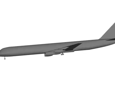 Douglas DC-8-51 3D model