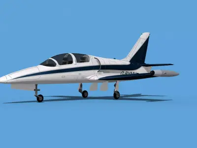 Aero Vodochody L-39C Albatross V13 3D model