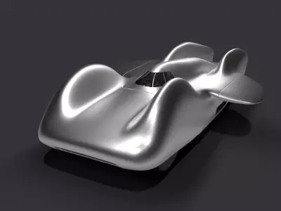 Mercedes Benz T80 3D model