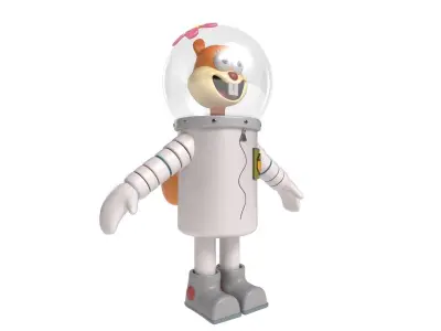 Sandy Cheeks 3D model