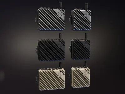 Tomahawk KxM Expansion Module Low-poly 3D model