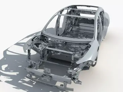 Car Frame 3D model