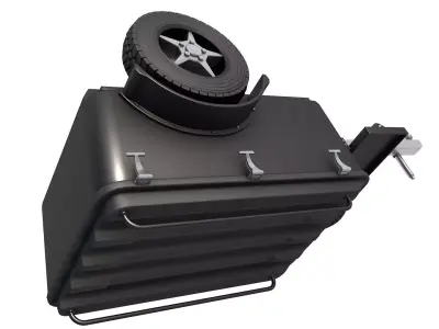 cargo Trailer 3D model