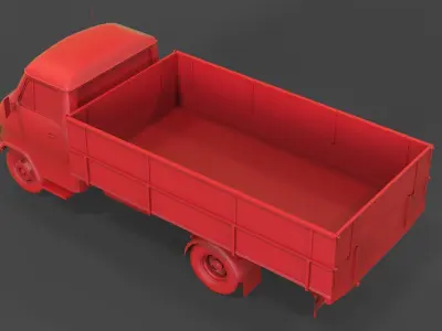 Hanomag Henschel F65 3D print model
