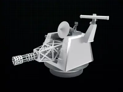 Goalkeeper CIWS 3D model