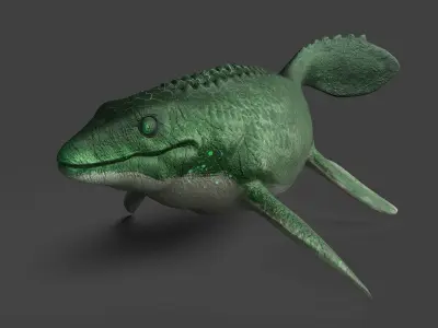 Dinosaur - Mosasaurus 3D model