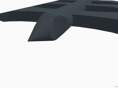 low poly battle axe for game Free low-poly 3D model