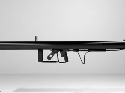 Rocket Launcher - Shoulder-fired - Raketenpanzerbuchse 3D model