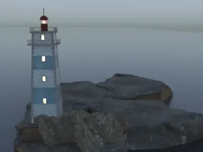 LightHouse 3D model