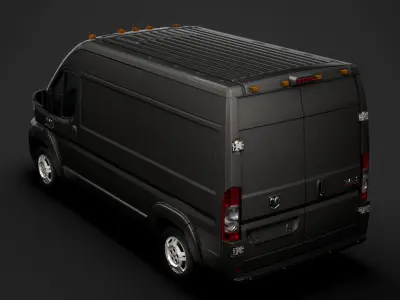 Ram Promaster Cargo 1500 HR 136WB 2020 3D model