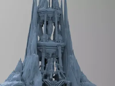 Dagoth City 3 3D model