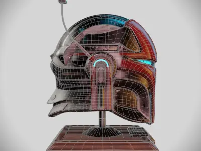 Mandalorian Helmet 3D model