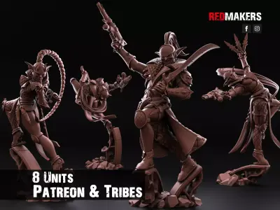 Kill Squad - The Silent Masque 3D print model