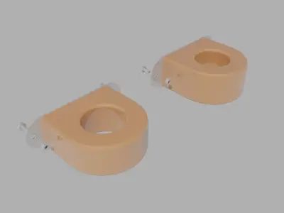 Current transformer Ferranti Free 3D model