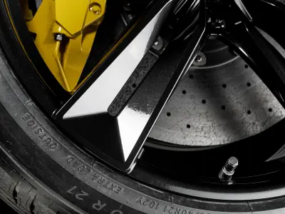 Michelin Pilot Sport EV 255 40 R21 102Y 3D model