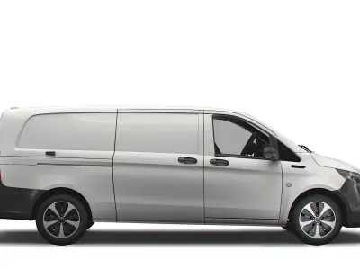 Mercedes Benz EQV Cargo Van L3 2021 3D model