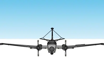 Breguet 1150 Atlantic 3D model