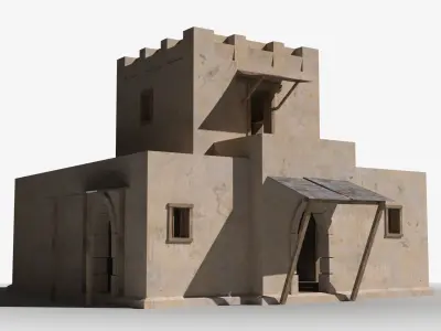 Arab x30 Low-poly 3D model