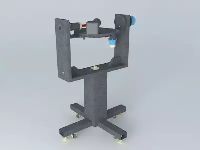 Goniophotometer for Characterization of Light Bulbs Free 3D model