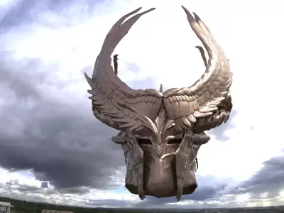 Angel helmet Elite 2 3D model