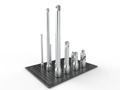 Joint Set 01 Low-poly 3D model