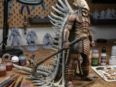 The Grendel King - Warlord Predator - Killer of Killers 3D print model