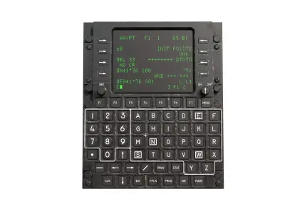 Control Display Units 3D model