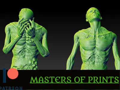prisoners vol2 3 models 3D print model  3D print model