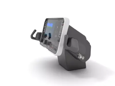 Aircraft Cockpit Control Panel model pack with PBR textures Low-poly 3D model