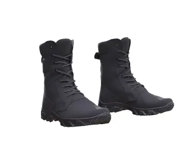 Boots 72 - All MH Bodies - UE5 Skeletons - Rigged Low-poly 3D model