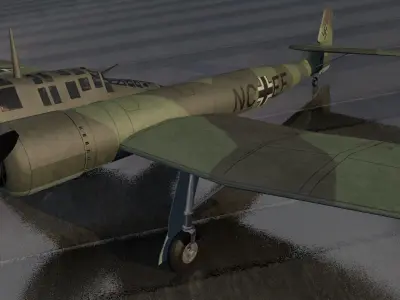 Blohm und Voss Bv-141B 3D model