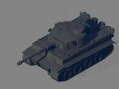Tiger H1 3D model
