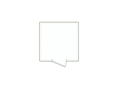 Simple Exterior Sketch by Interior - 1-250 SF - Xactimate 3D model