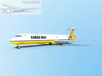 Falcon3D MD-80 CargoMax 3D model